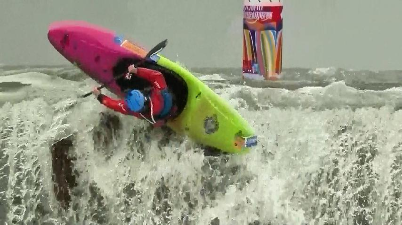 J1PX8QIGPZU4X8US4AMR - 🌍NewspaperAmigo – Your Global News Buddy 🗞️ 🌊🚣 Canoe Slalom Meets Epic Waterfall at China’s Huangguoshu! video poster
