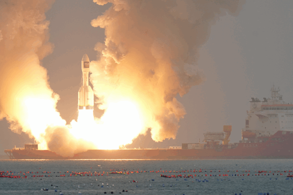 Chinaโs Gravity-1 Rocket Soars Again in Second Sea Launch ๐๐ Chinaโs Gravity-1 Rocket Soars Again in Second Sea Launch ๐๐