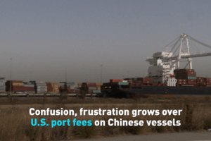 U.S. Port Fees Spark Chaos in Global Shipping Industry 🚢💸 video poster