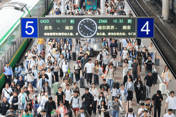 ๐ China’s National Day Travel Rush Hits Record High ๐ ๐ China's National Day Travel Rush Hits Record High ๐