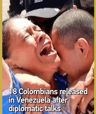 18 Colombians Freed in Venezuela After Diplomatic Breakthrough 🌟 18 Colombians Freed in Venezuela After Diplomatic Breakthrough 🌟 video poster