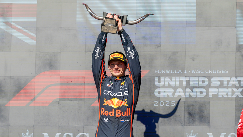 Verstappen Ignites F1 Title Race with Dominant US Grand Prix Win ๐๐ฅ Verstappen Ignites F1 Title Race with Dominant US Grand Prix Win ๐๐ฅ