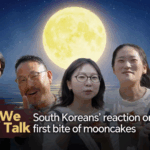 QZNMZNLX13PBDHK5VC5B - 🌍NewspaperAmigo – Your Global News Buddy 🗞️ Mooncake Reactions: South Koreans Taste Mid-Autumn Magic 🥮✨ video poster