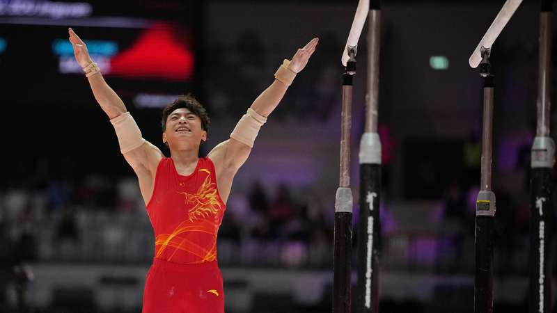 Zou Jingyuan Flips to Fourth Gold at Gymnastics Worlds! 🏅 Zou Jingyuan Flips to Fourth Gold at Gymnastics Worlds! 🏅