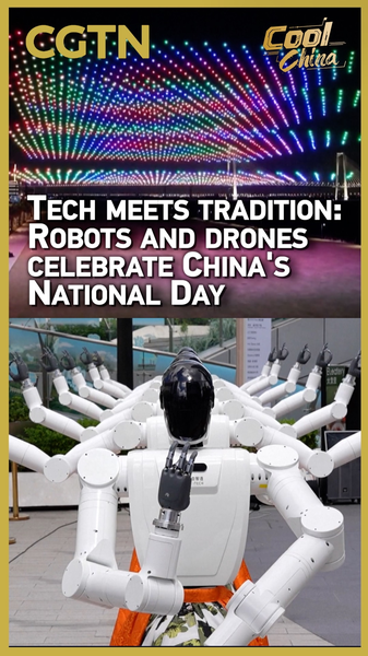 Robots & Drones Light Up China's National Day Celebrations 🎆🤖 video poster