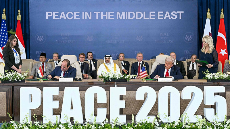 TZ7ERGHFE2SORIJQ0XUL - 🌍NewspaperAmigo – Your Global News Buddy 🗞️ Gaza Truce Hangs in Balance After Sharm el-Sheikh Summit 🌍✌️