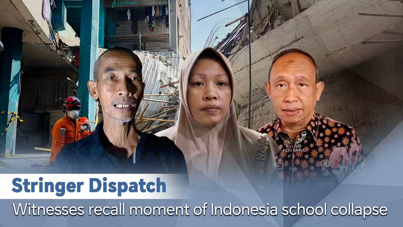 Indonesia School Collapse: Witnesses Describe Chaos as 91 Students Buried ๐๐ Indonesia School Collapse: Witnesses Describe Chaos as 91 Students Buried ๐๐ video poster
