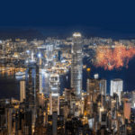 V1NN84D60WB15BUZLCKC - 🌍NewspaperAmigo – Your Global News Buddy 🗞️ Hong Kong Lights Up Victoria Harbour for China's 76th National Day 🎆🇨🇳 video poster
