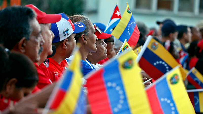 Cubans Rally in Havana to Support Venezuela Against U.S. Pressure 🇨🇺🇻🇪 Cubans Rally in Havana to Support Venezuela Against U.S. Pressure 🇨🇺🇻🇪