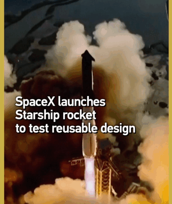 SpaceX Starship Soars in Reusable Rocket Test ππ SpaceX Starship Soars in Reusable Rocket Test ππ video poster
