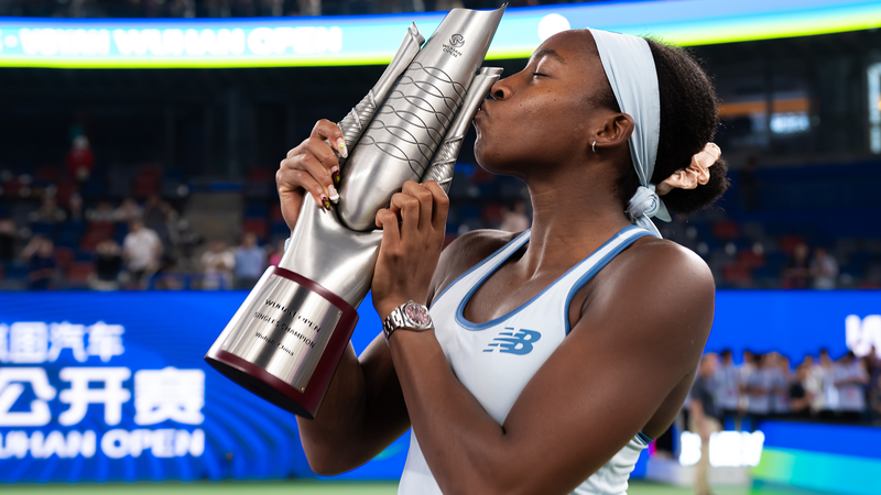 Coco Gauff Triumphs at Wuhan Open 🎾🔥 Coco Gauff Triumphs at Wuhan Open 🎾🔥