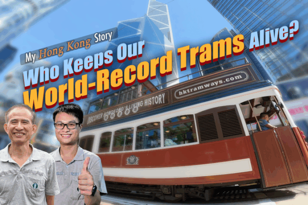 🚋 Behind Hong Kong’s Iconic ‘Ding Dings’: Meet the 90 Keeping History on Track! 🚋 Behind Hong Kong’s Iconic ‘Ding Dings’: Meet the 90 Keeping History on Track! video poster