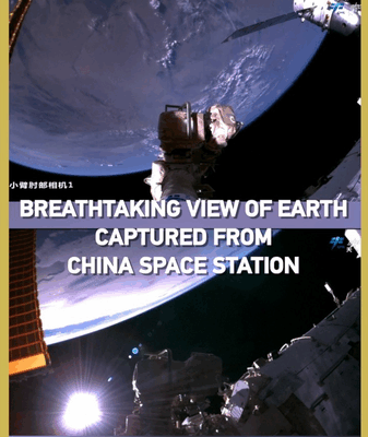 π China Space Station Stuns with Rare Earth Views β¨ π China Space Station Stuns with Rare Earth Views β¨ video poster