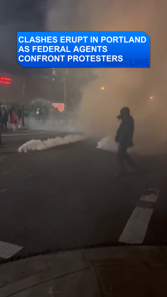 Portland Protests Escalate as Federal Agents Clash with Demonstrators 🚨🇺🇸 video poster