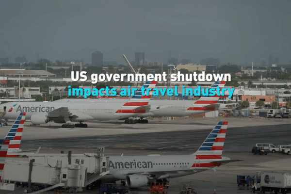 U.S. Government Shutdown Sparks Airport Chaos ✈️💼 U.S. Government Shutdown Sparks Airport Chaos ✈️💼 video poster