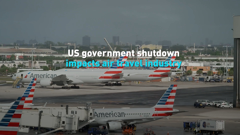 U.S. Government Shutdown Sparks Airport Chaos ✈️💼 video poster