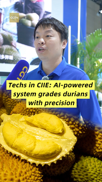 AI Revolutionizes Durian Grading at CIIE 2025 🍈💡 video poster