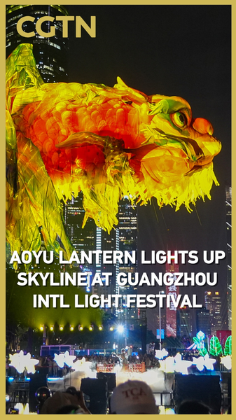 Giant Aoyu Lantern Dazzles at 2025 Guangzhou Light Festival 🌟 video poster
