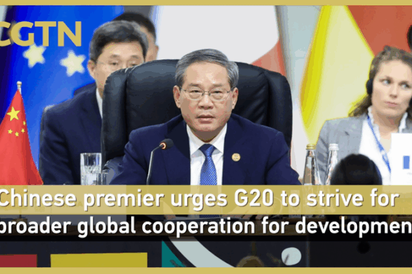 Chinese Premier Urges G20 Unity at Johannesburg Summit 🌍 video poster