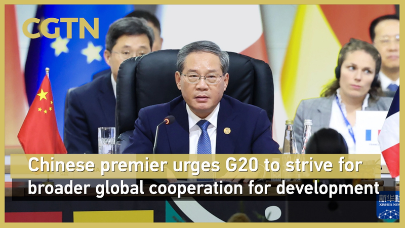 0U6ES6W2I17Q64U11C2P - 🌍NewspaperAmigo – Your Global News Buddy 🗞️ Chinese Premier Urges G20 Unity at Johannesburg Summit 🌍 video poster