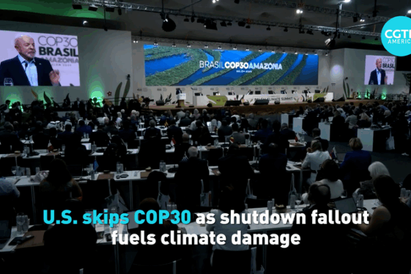 US Skips COP30 as Shutdown Fallout Worsens Climate Crisis 🌍🔥 video poster