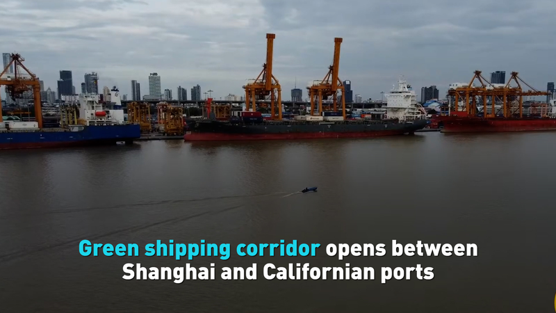 Shanghai & California Launch Green Shipping Corridor 🌱🚢 video poster