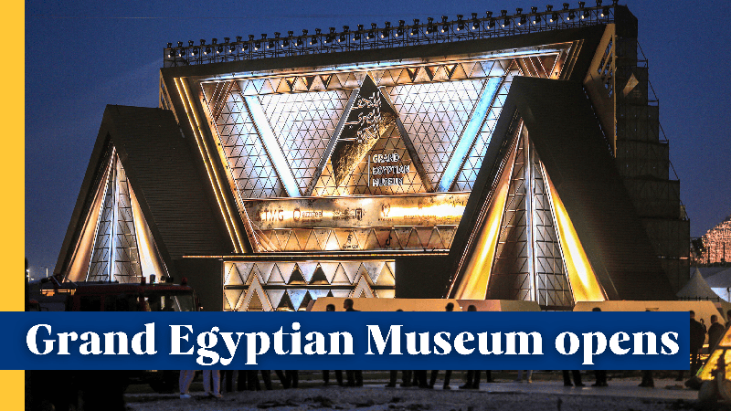 Egypt Unveils World’s Largest Civilization Museum 🏛️✨ video poster