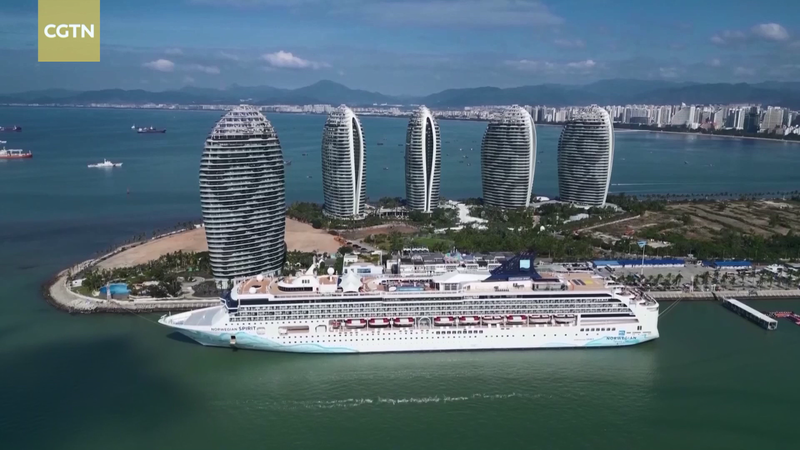 Norwegian Spirit Sets Record in Sanya with 99% Foreign Passengers 🌊✈️ video poster