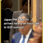 Japan PM's Late G20 Arrival Sparks Outfit Backlash 🕒👗 video poster