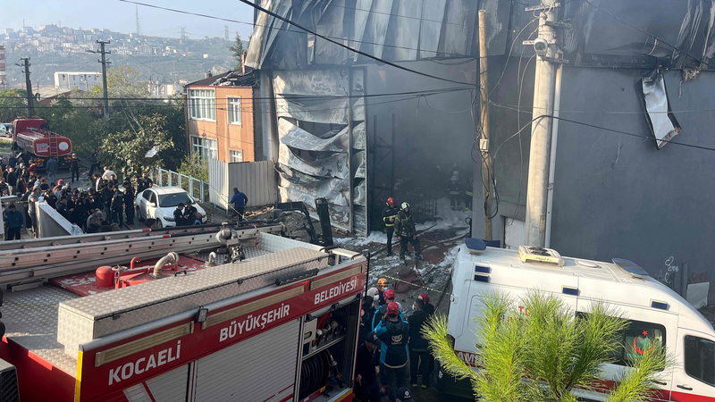 🔥 Tragedy in Türkiye: 6 Dead in Cosmetics Factory Blaze