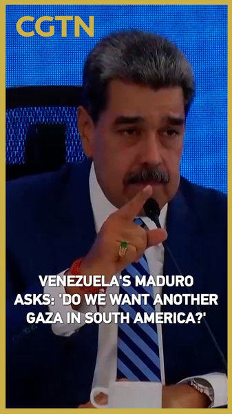 8YB088QJ684RAV3ORMJ6 - 🌍NewspaperAmigo – Your Global News Buddy 🗞️ Maduro Warns Against 'Another Gaza' in South America 🕊️ video poster