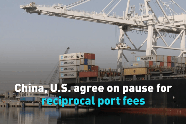 US-China Port Fee Truce Eases Trade Tensions 🌏⚓