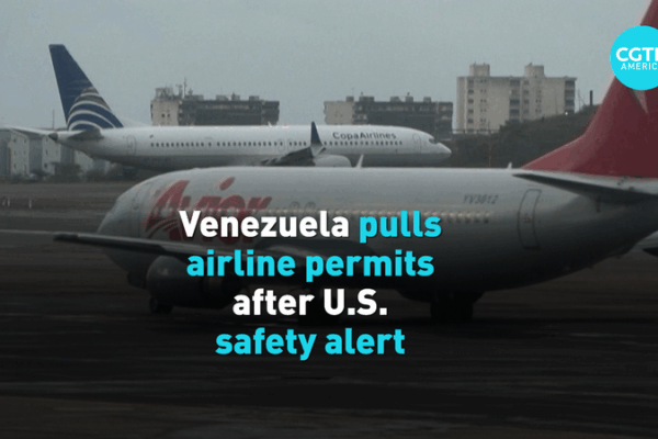 Venezuela Grounds Airlines After U.S. Safety Warning ✈️⚠️ video poster