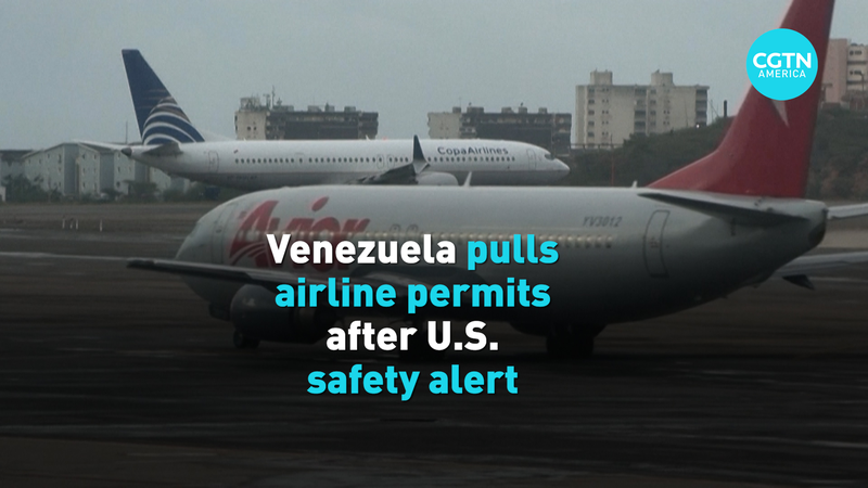 Venezuela Grounds Airlines After U.S. Safety Warning ✈️⚠️ video poster