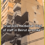 BPIC24MG0CL4IWWEAACL - 🌍NewspaperAmigo – Your Global News Buddy 🗞️ Israel Targets Hezbollah Leader in Beirut Airstrike; Tensions Soar 🚨 video poster