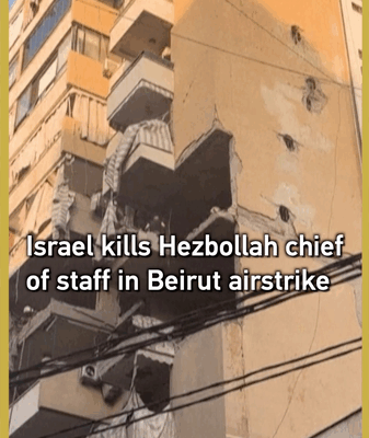 Israel Targets Hezbollah Leader in Beirut Airstrike; Tensions Soar 🚨 video poster
