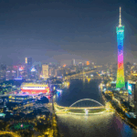 Canton Tower Lights Up Greater Bay Area for National Games 🏙️✨ video poster