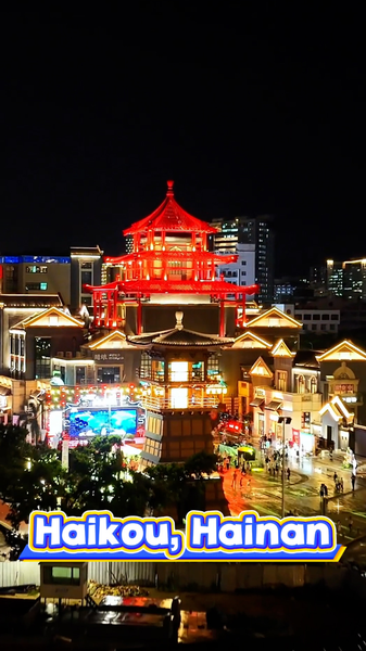 Haikou's Dongpo Old Wharf: Nightlife & Flavors That Never Sleep! 🌃🍢 video poster