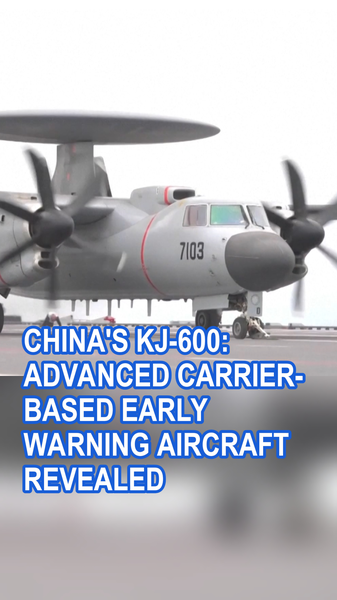 China’s KJ-600 Takes Flight 🛩️: Meet the 'Ne Zha' of Naval Surveillance video poster