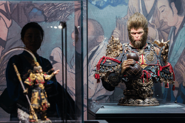 🎮🏯 Black Myth: Wukong Meets Ancient Shanxi Architecture in New Exhibit!