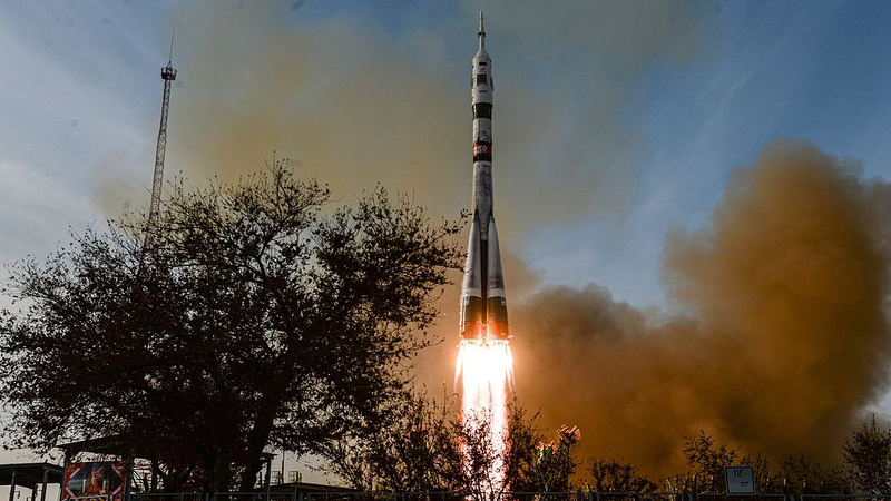 🚀 Russia Launches Soyuz MS-28 with AI-Powered Crew to ISS #SpaceTech