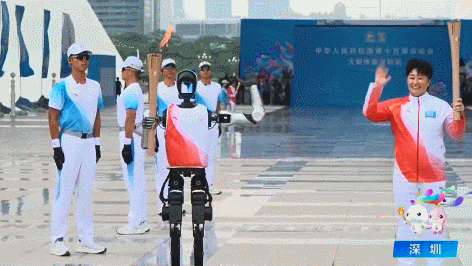 🤖 Kuavo Robot Lights Up China’s National Games Torch Relay 🌟