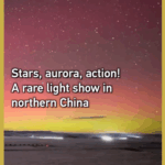 Northern China Lights Up: Geomagnetic Storm Sparks Rare Aurora Displays 🌌 video poster