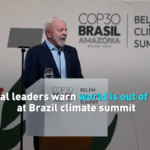 PAUBLGAHY8VUNDVD9XJJ - 🌍NewspaperAmigo – Your Global News Buddy 🗞️ 🌍 Leaders Sound Climate Alarm at Brazil Summit: 'We're Out of Time' video poster