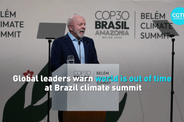 🌍 Leaders Sound Climate Alarm at Brazil Summit: 'We're Out of Time' video poster