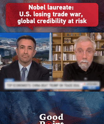 Nobel Economist: U.S. Loses Trade War, Global Trust Erodes 🌍💥 video poster