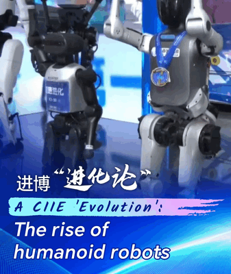 🤖 CIIE 2024: Humanoid Robots Steal the Spotlight with Next-Gen Skills! video poster