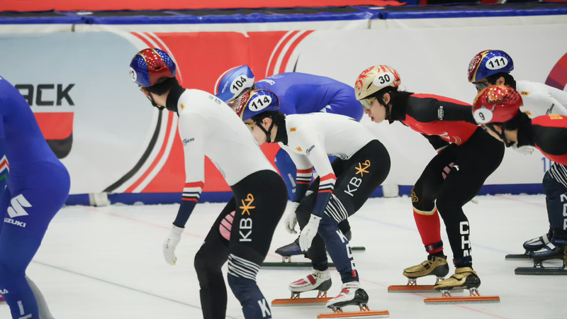 🇨🇳 China Dominates 5000m Relay at Short Track World Tour!