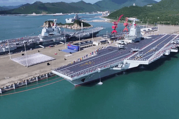 China's Fujian Aircraft Carrier Sets Sail for High Seas 🚢⚓