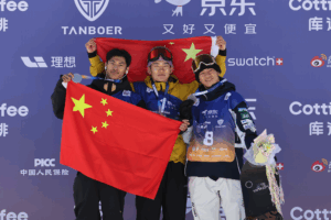 Su Yiming Soars to Victory at FIS Snowboard World Cup 🏂🥇